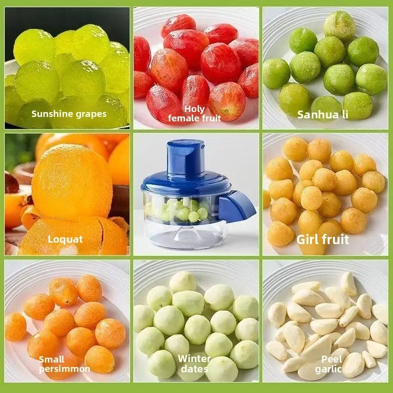 Rechargeable Kitchen Aid Intelligent Tool,  For Grapes, Cherry Tomatoes, Small Fruits, Garlic And More!
