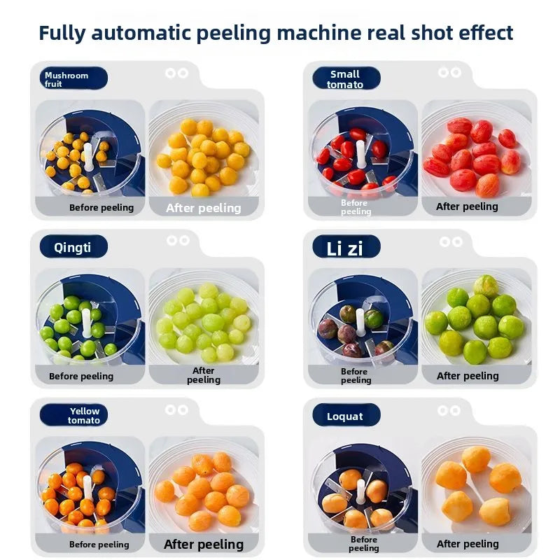 Rechargeable Kitchen Aid Intelligent Tool,  For Grapes, Cherry Tomatoes, Small Fruits, Garlic And More!