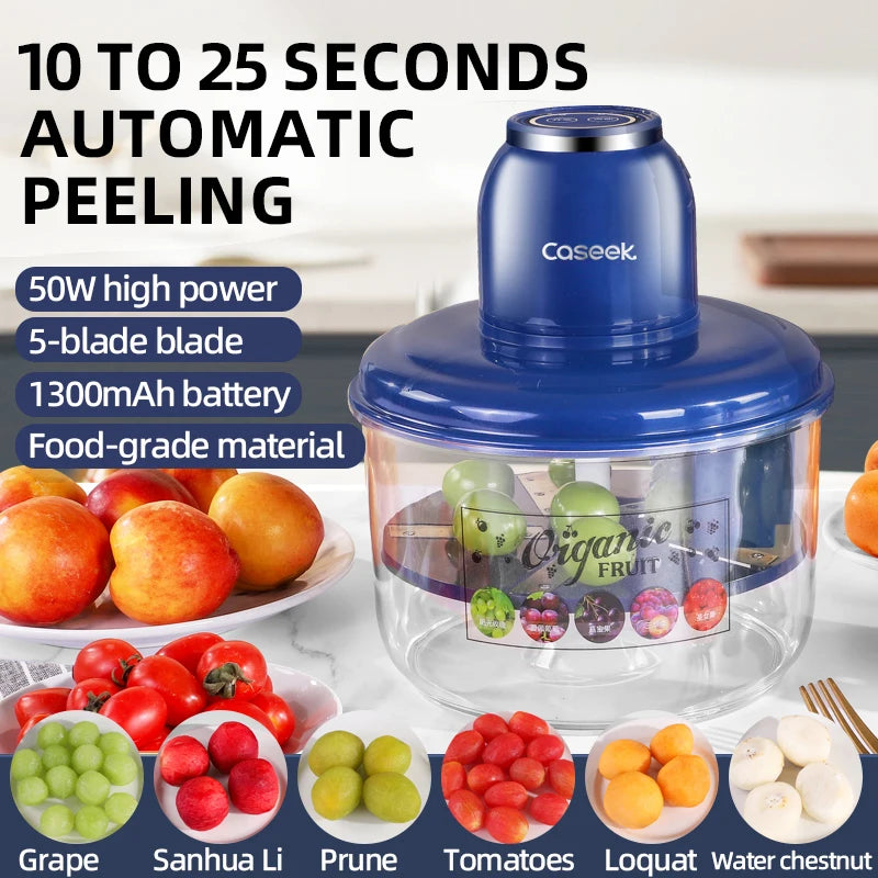 Rechargeable Kitchen Aid Intelligent Tool,  For Grapes, Cherry Tomatoes, Small Fruits, Garlic And More!